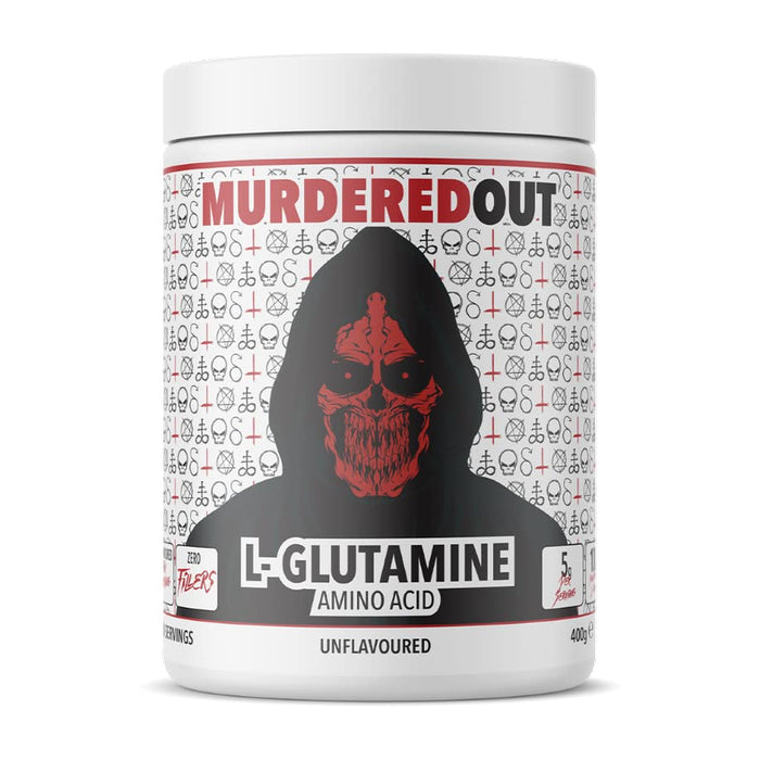 Murdered Out L-Glutamine 400g - Supplements at MySupplementShop by Murdered Out