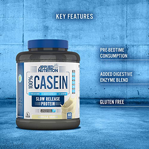 Applied Nutrition Casein 1.8kg Strawberry | High-Quality Sports Nutrition | MySupplementShop.co.uk