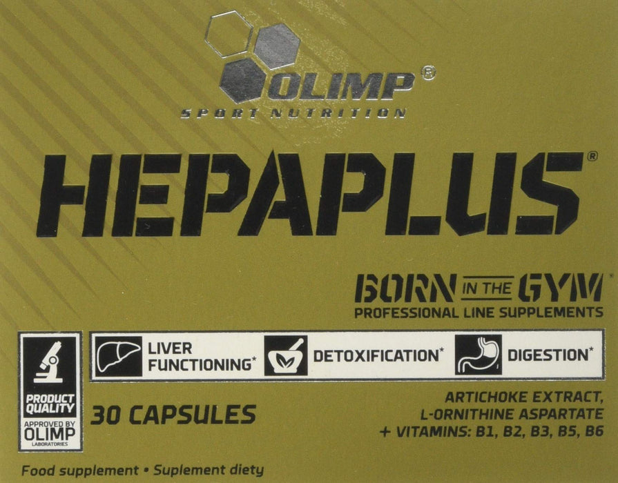 Olimp Nutrition Hepaplus - 30 caps - Liver Support at MySupplementShop by Olimp Nutrition