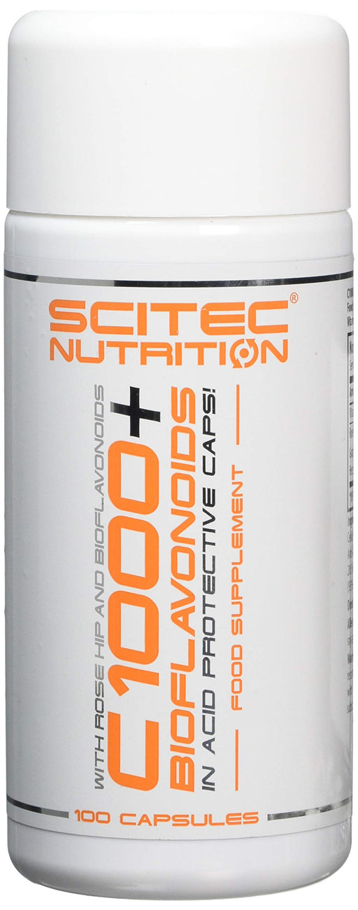 SciTec C1000 + Bioflavonoids - 100 caps (EAN 728633110513) | High-Quality Vitamins & Minerals | MySupplementShop.co.uk