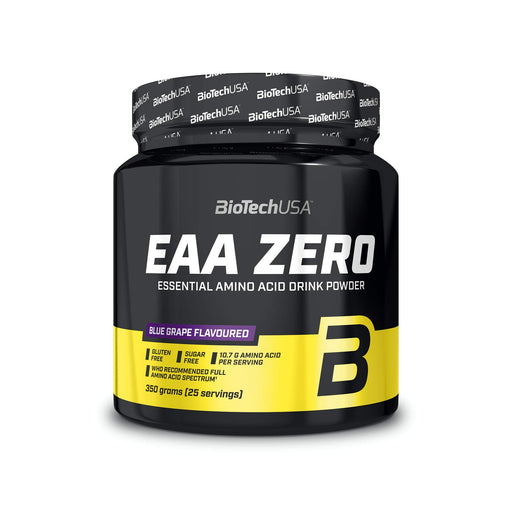 BioTechUSA EAA Zero, Unflavoured - 350 grams | High-Quality Amino Acids and BCAAs | MySupplementShop.co.uk