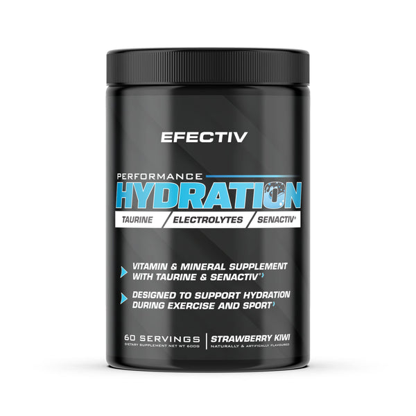 Efectiv Nutrition Performance Hydration 600g Strawberry Kiwi | High-Quality Energy Drinks | MySupplementShop.co.uk