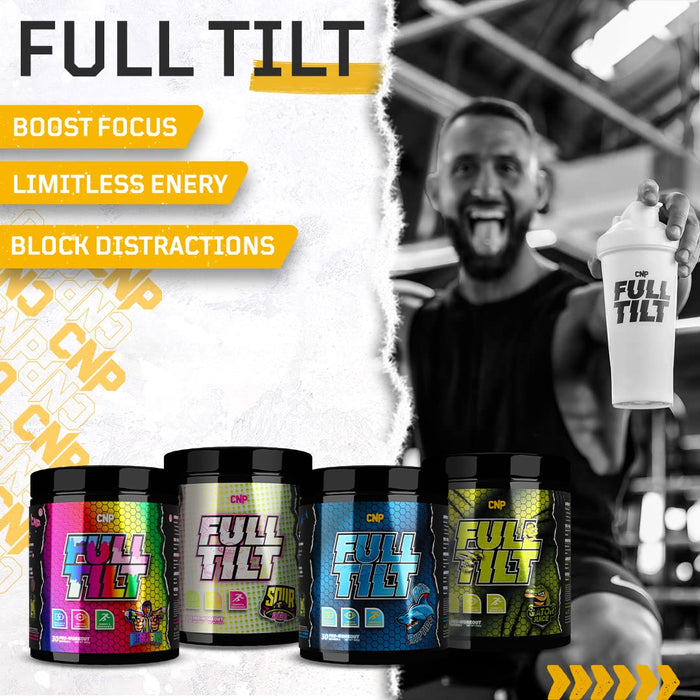 CNP Professional Full Tilt 300g Razz Riptide | High-Quality Health & Personal Care | MySupplementShop.co.uk