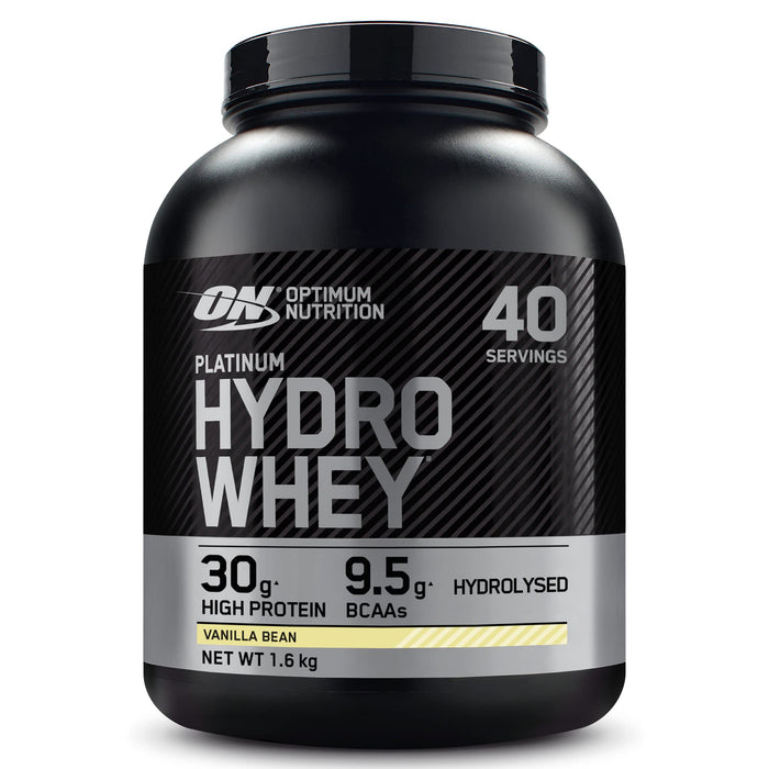 Optimum Nutrition Platinum Hydrowhey, Vanilla Bean - 1600 grams | High-Quality Protein | MySupplementShop.co.uk