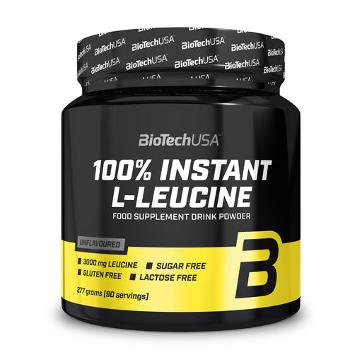 BioTechUSA 100% Instant L-Leucine - 277 grams - Amino Acids and BCAAs at MySupplementShop by BioTechUSA