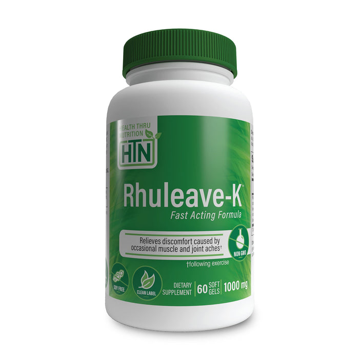 Health Thru Nutrition Rhuleave-K Fast Acting Formula, 1000mg - 60 softgels | High-Quality Sports Supplements | MySupplementShop.co.uk