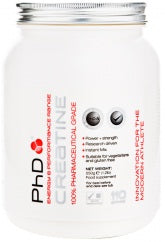 PhD Creatine Monohydrate, Unflavoured - 550 grams | High-Quality Creatine Supplements | MySupplementShop.co.uk