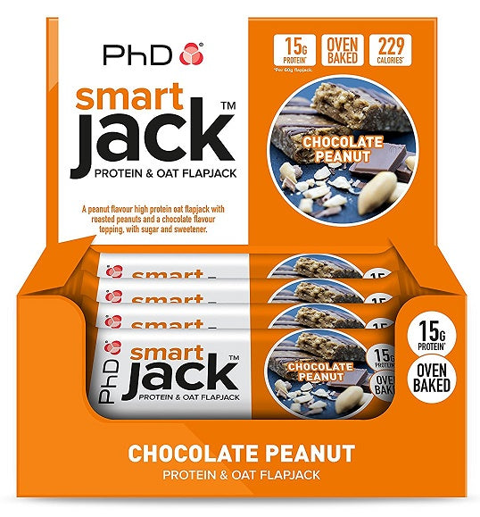 PhD Smart Jack, Triple Chocolate - 12 bars | High-Quality Health Foods | MySupplementShop.co.uk