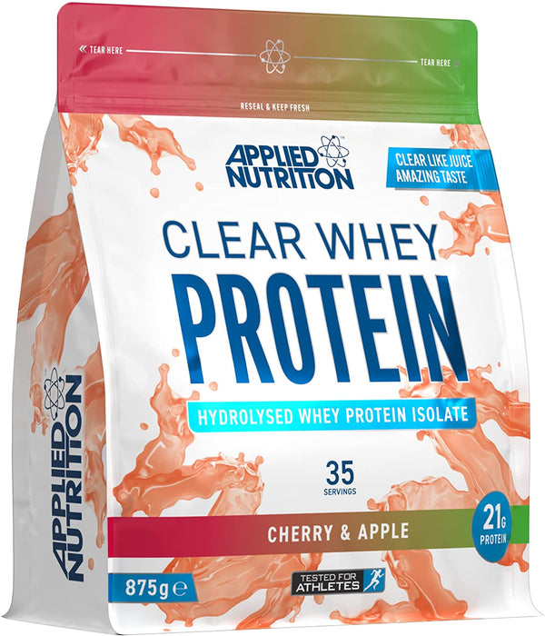 Applied Nutrition Clear Whey Isolate 875g | Refreshing High Protein Powder | High-Quality Sports Nutrition | MySupplementShop.co.uk