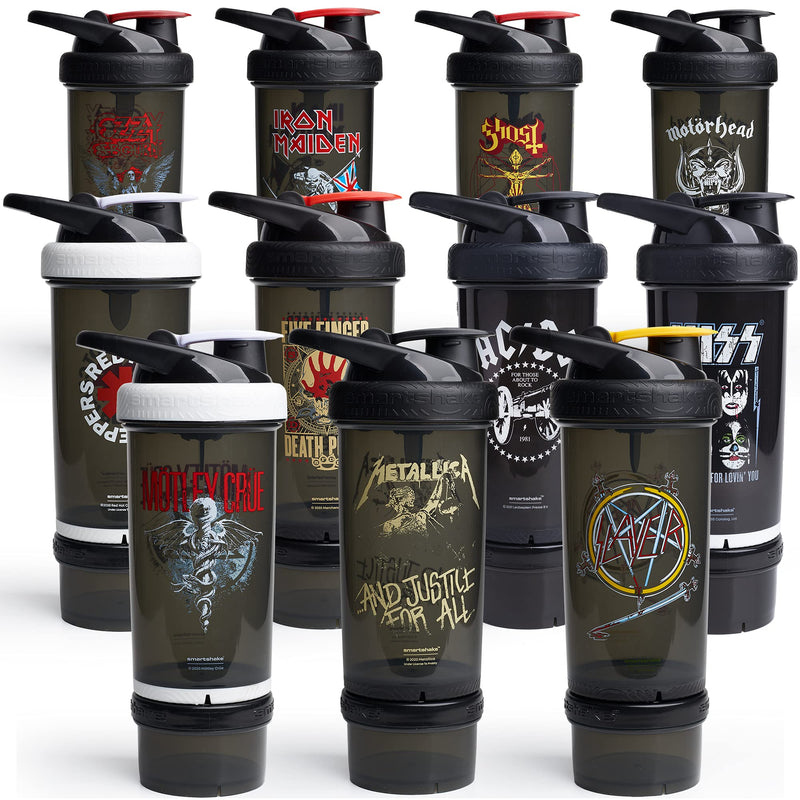 SmartShake Revive Rock Band Collection Shaker 750ml | High-Quality Supplement Shakers | MySupplementShop.co.uk