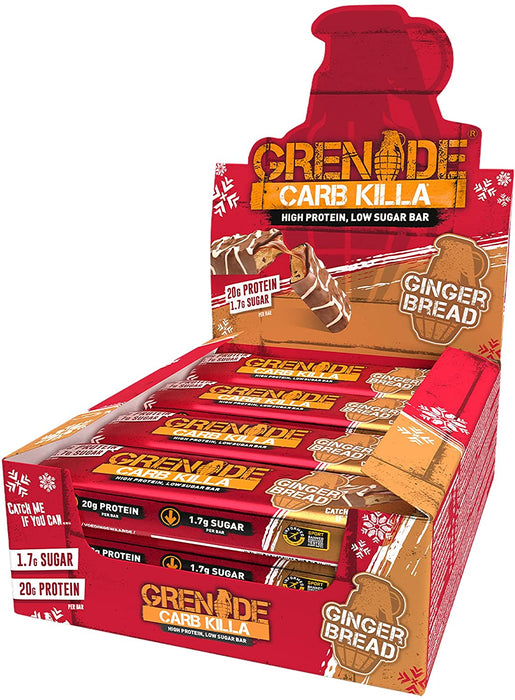 Grenade Carb Killa High Protein Bar 12 x 60g | High-Quality Protein Bars | MySupplementShop.co.uk