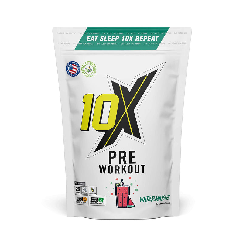 10X Athletic Pre-Workout 125g | High-Quality Health & Personal Care | MySupplementShop.co.uk