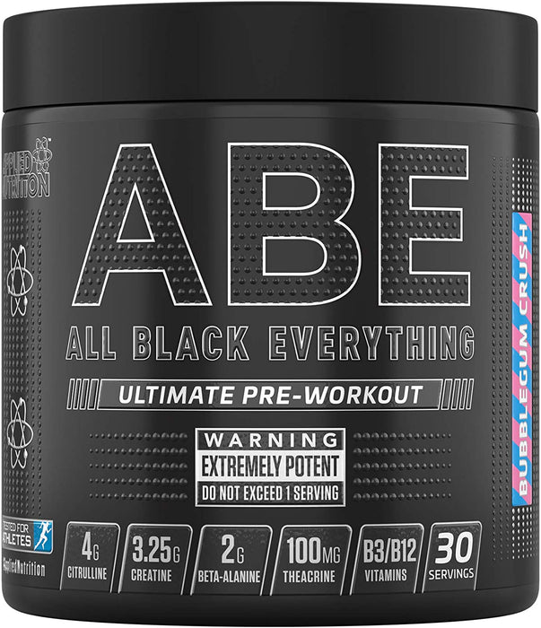 Applied Nutrition ABE (All Black Everything) Ultimate Preworkout 315g | High-Quality Vitamins & Supplements | MySupplementShop.co.uk