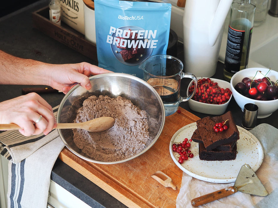 BioTechUSA Protein Brownie - 600g | High-Quality Whey Proteins | MySupplementShop.co.uk