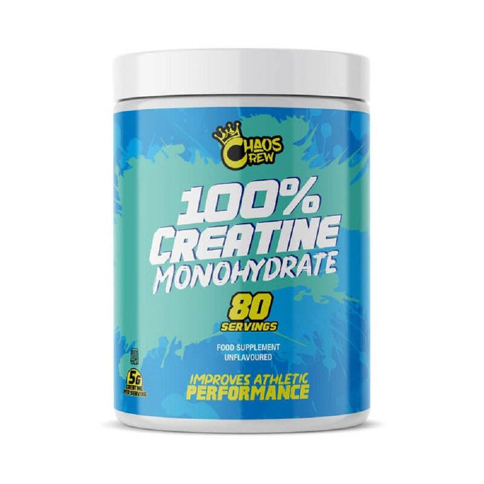 Chaos Crew 100% Creatine Monohydrate 400g Unflavoured - Creatine Powder at MySupplementShop by Chaos Crew