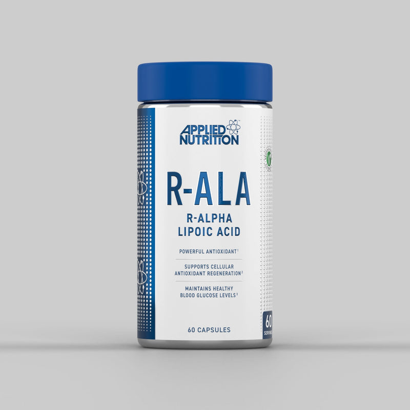 Applied Nutrition R-ALA R-ALPHA Lipoic Acid 60 Caps - Health and Wellbeing at MySupplementShop by Applied Nutrition