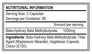 Extreme Labs HMB 3000 180 Caps | High-Quality Sports Nutrition | MySupplementShop.co.uk