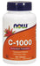 NOW Foods Vitamin C-1000 with Rose Hips - Sustained Release - 100 tabs - Vitamins & Minerals at MySupplementShop by NOW Foods