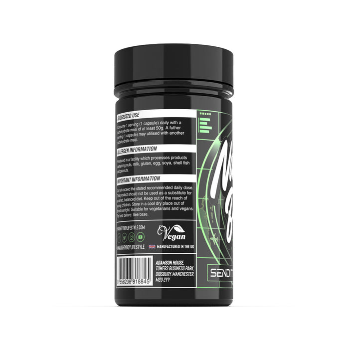 Naughty Boy Send It 60 Veggie Caps - Sports Supplements at MySupplementShop by Naughty Boy