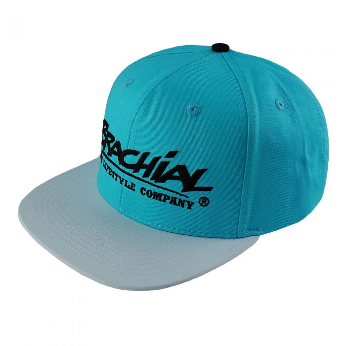 Brachial Snapback Cap Rule - Light Blue/White