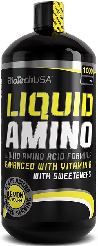 Liquid Amino, Lemon - 1000 ml. by BioTechUSA at MYSUPPLEMENTSHOP.co.uk