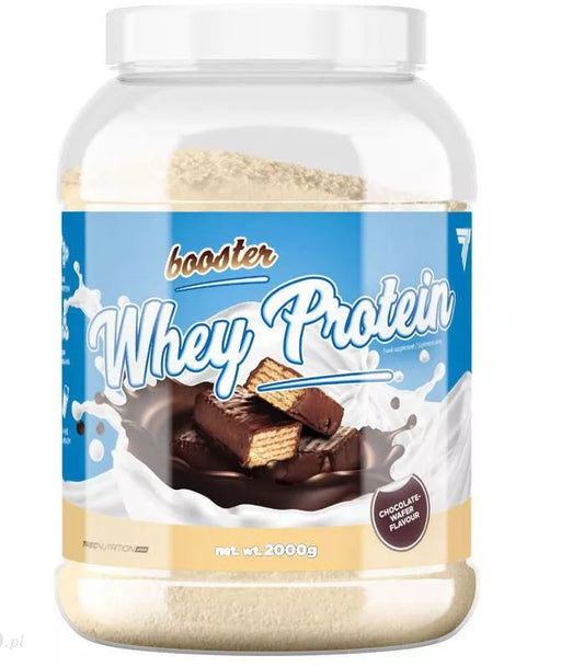 Trec Nutrition Booster Whey Protein, Cream - 2000 grams | High-Quality Protein | MySupplementShop.co.uk