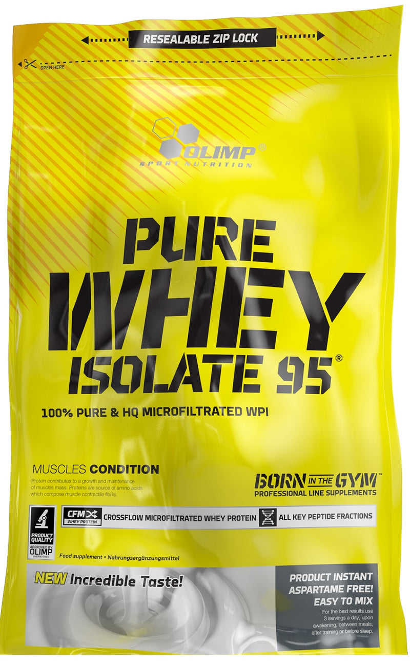 Olimp Nutrition Pure Whey Isolate 95, Peanut Butter - 600 grams | High-Quality Protein | MySupplementShop.co.uk