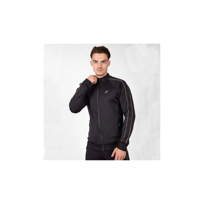 Gorilla Wear Wenden Track Jacket Black/ Gold