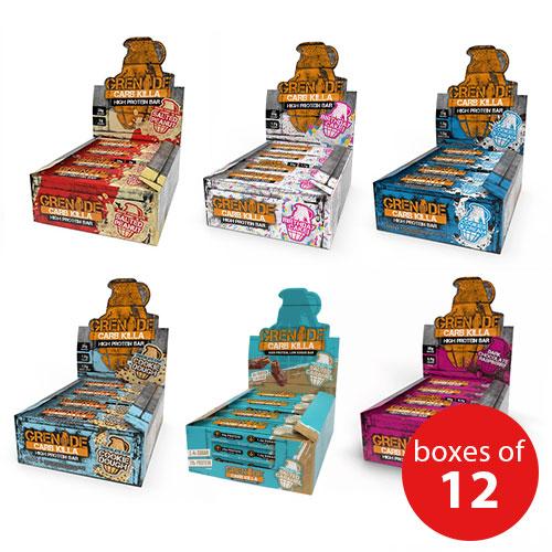 Grenade Carb Killa High Protein Bar 12 x 60g | High-Quality Protein Bars | MySupplementShop.co.uk