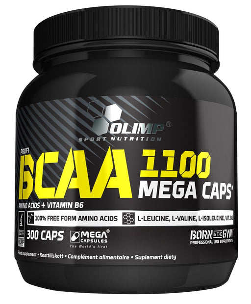 Olimp Nutrition BCAA 1100 Mega Caps - 300 caps - Default Title - Amino Acids and BCAAs at MySupplementShop by Olimp Nutrition