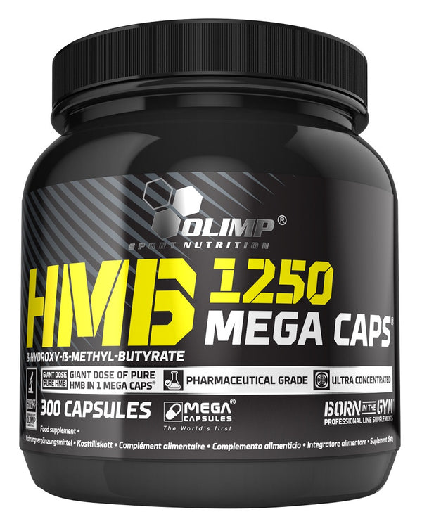 Olimp Nutrition HMB Mega Caps - 300 caps | High-Quality Amino Acids and BCAAs | MySupplementShop.co.uk