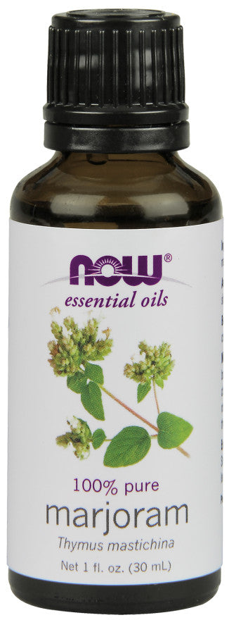 NOW Foods Essential Oil, Marjoram Oil - 30 ml. - Health and Wellbeing at MySupplementShop by NOW Foods