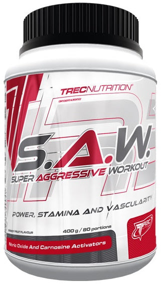 Trec Nutrition S.A.W. Powder, Cherry Grapefruit - 400 grams - Nitric Oxide Boosters at MySupplementShop by Trec Nutrition