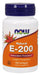 NOW Foods Vitamin E-200, Natural - 100 softgels - Vitamins & Minerals at MySupplementShop by NOW Foods