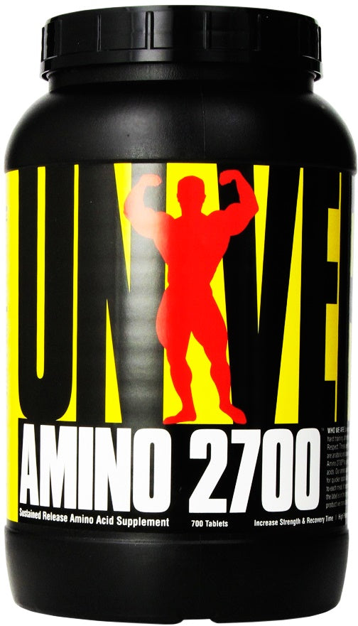 Universal Nutrition Amino 2700 - 700 tablets | High-Quality Amino Acids and BCAAs | MySupplementShop.co.uk