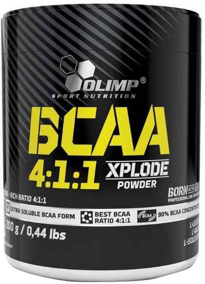 Olimp Nutrition BCAA 4:1:1 Xplode, Fruit Punch - 200 grams - Amino Acids and BCAAs at MySupplementShop by Olimp Nutrition