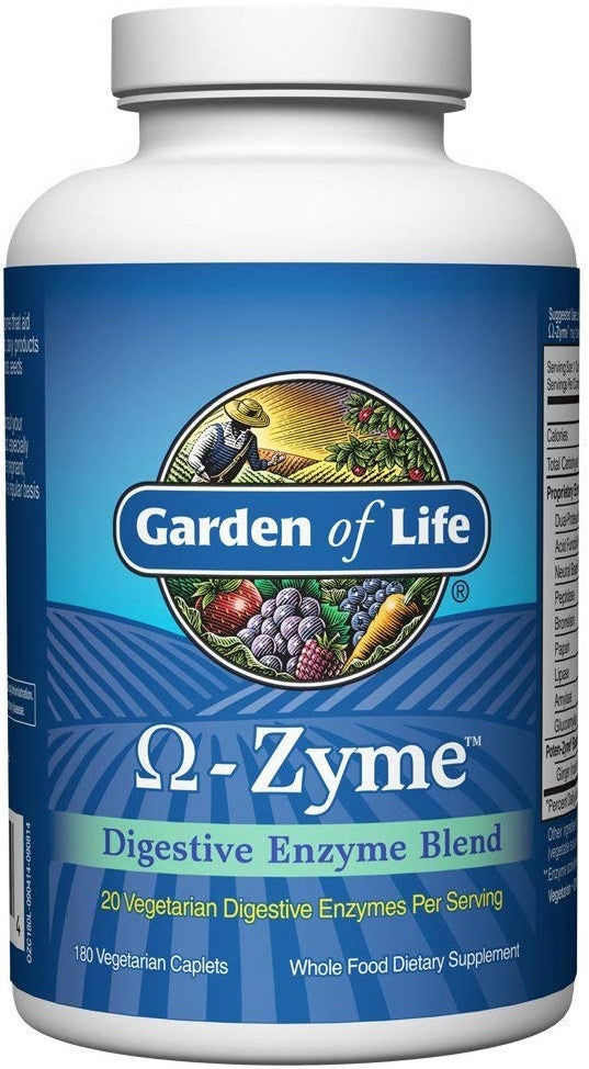 Garden of Life Omega Zyme - 180 vcaps | High-Quality Health and Wellbeing | MySupplementShop.co.uk