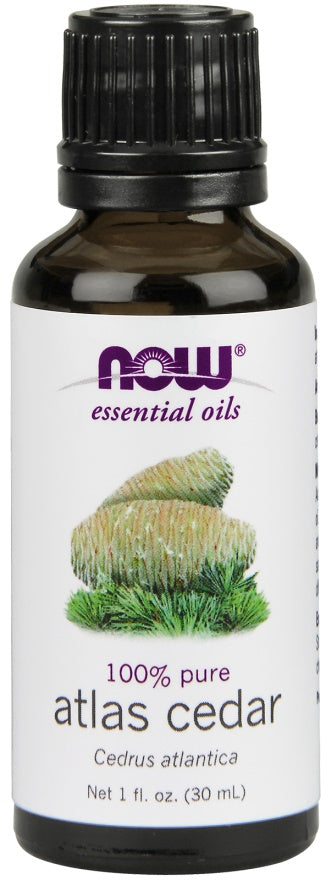 NOW Foods Essential Oil, Atlas Cedar Oil - 30 ml. - Health and Wellbeing at MySupplementShop by NOW Foods