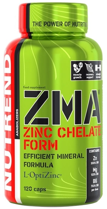 Nutrend ZMA - 120 caps | High-Quality Natural Testosterone Support | MySupplementShop.co.uk