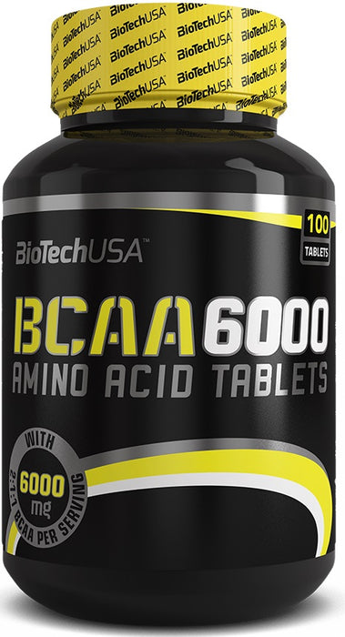 BioTechUSA BCAA 6000 - 100 tablets - Default Title - Amino Acids and BCAAs at MySupplementShop by BioTechUSA