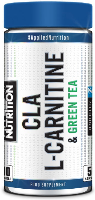 Applied Nutrition CLA L-Carnitine & Green Tea - 100 softgels | High-Quality Slimming and Weight Management | MySupplementShop.co.uk