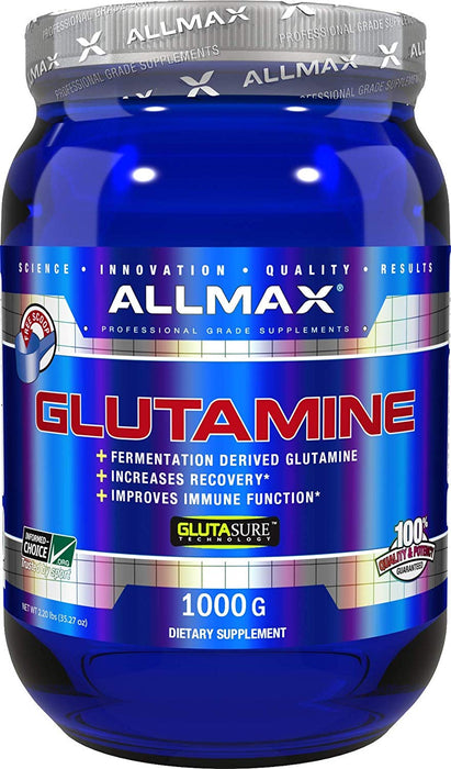 AllMax Nutrition Glutamine - 1000 grams - Default Title - L-Glutamine, Glutamine at MySupplementShop by AllMax Nutrition