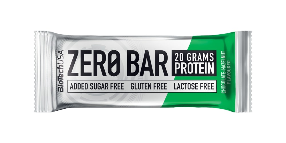 BioTechUSA Zero Bar, Chocolate-Hazelnut - 20 x 50g - Health Foods at MySupplementShop by BioTechUSA