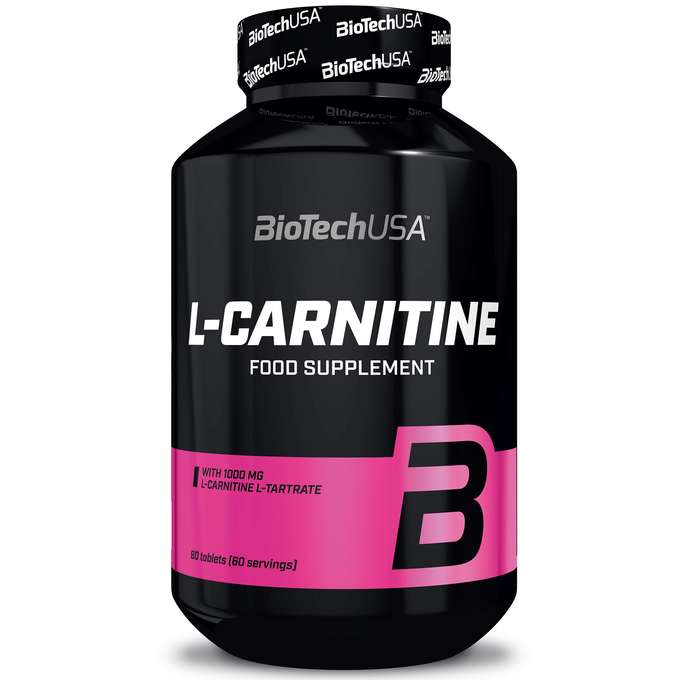 BioTechUSA L-Carnitine - 60 tabs | High-Quality Amino Acids and BCAAs | MySupplementShop.co.uk