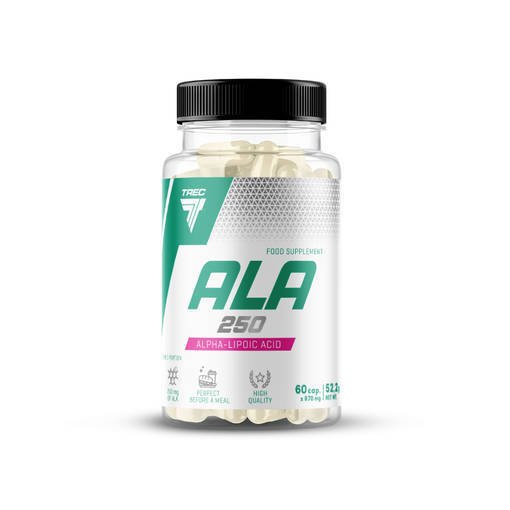 Trec Nutrition ALA 250 - 60 caps - Default Title - Health and Wellbeing at MySupplementShop by Trec Nutrition