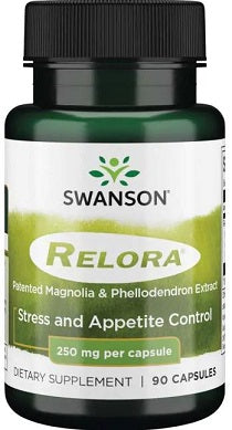 Swanson Relora, 250mg - 90 caps | High-Quality Slimming and Weight Management | MySupplementShop.co.uk