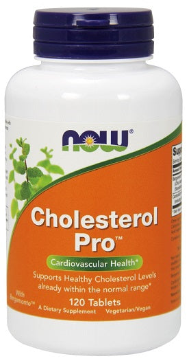 NOW Foods Cholesterol Pro - 120 tabs - Health and Wellbeing at MySupplementShop by NOW Foods