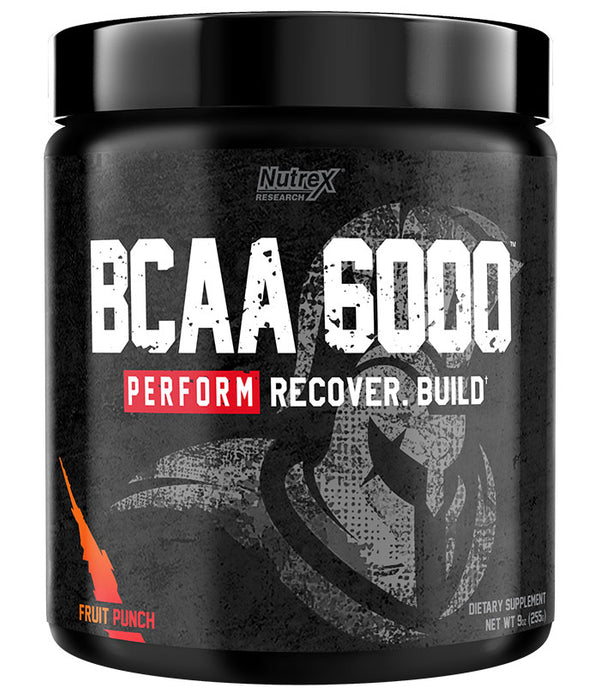 Nutrex BCAA 6000, Fruit Punch - 255 grams - Default Title - Amino Acids and BCAAs at MySupplementShop by Nutrex