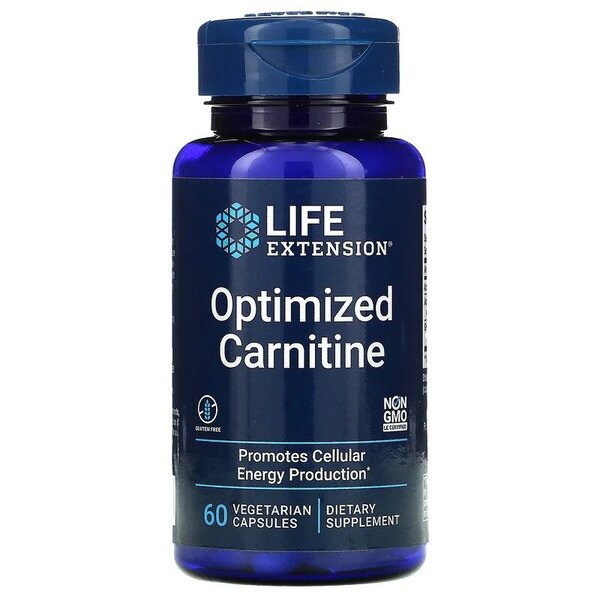 Life Extension Optimized Carnitine - 60 caps - Slimming and Weight Management at MySupplementShop by Life Extension