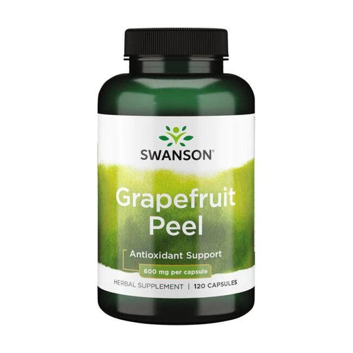 Swanson Grapefruit Peel, 600mg - 120 caps | High-Quality Sports Supplements | MySupplementShop.co.uk